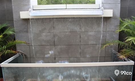 Cara Membuat Air Terjun Dinding Kaca yang Mudah dan Cantik